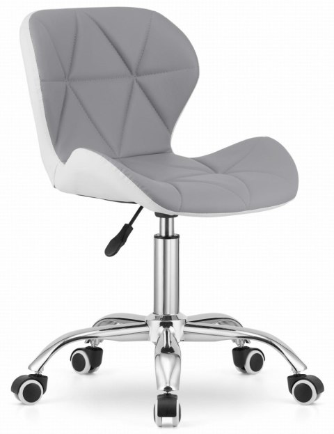 Krzesło obrotowe VASTO OFFICE PU GREY + WHITE Krzesło obrotowe VASTO OFFICE PU GREY + WHITE
