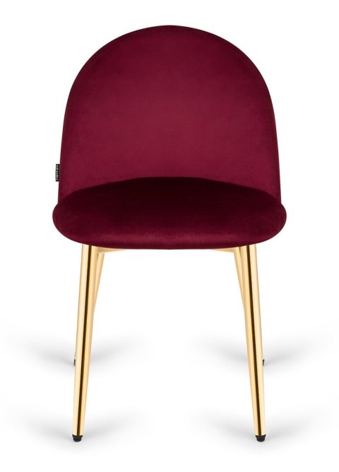 Krzesło tapicerowane GLORIA WINE VELVET GOLD Krzesło tapicerowane GLORIA WINE VELVET GOLD