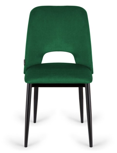 Krzesło tapicerowane GOTI GREEN VELVET Krzesło tapicerowane GOTI GREEN VELVET