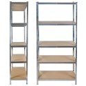REGAŁ 180X90 METALOWY – SOLIDNY, WYTRZYMAŁY, DO PIWNICY, BIURA, WARSZTATU 180x90x40