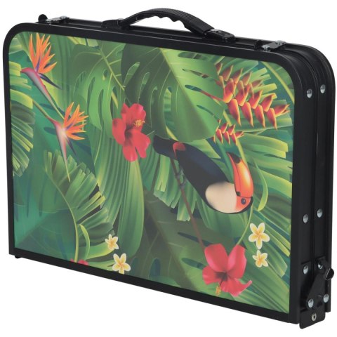 STOLIK TURYSTYCZNY 60x45x25-56CM FLOWER STOLIK TURYSTYCZNY 60x45x25-56CM FLOWER