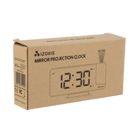 Budzik- zegar LED z projektorem Izoxis 19576 Budzik- zegar LED z projektorem Izoxis 19576