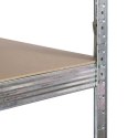REGAŁ UNIWERSALNY METALOWY – SOLIDNY, WYTRZYMAŁY, DO PIWNICY, BIURA, WARSZTATU 222 x 110 x 50 cm Humberg