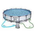 Basen stelażowy ogrodowy 457 x 107 cm 11w1 Bestway 56488