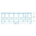 Basen ogrodowy stelażowy 488 x 122 cm 11w1 Bestway 5619E