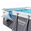 Basen ogrodowy stelażowy 404 x 201 x 100 cm 18w1 BESTWAY
