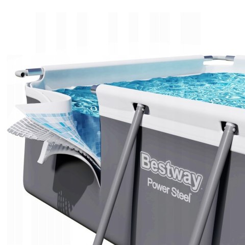 Basen ogrodowy stelażowy 404 x 201 x 100 cm 18w1 BESTWAY Basen ogrodowy stelażowy 404 x 201 x 100 cm 18w1 BESTWAY