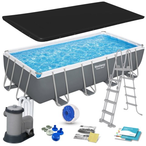 Basen stelażowy ogrodowy 549 x 274 x 122 cm 12w1 Bestway 56465 Basen stelażowy ogrodowy 549 x 274 x 122 cm 12w1 Bestway 56465