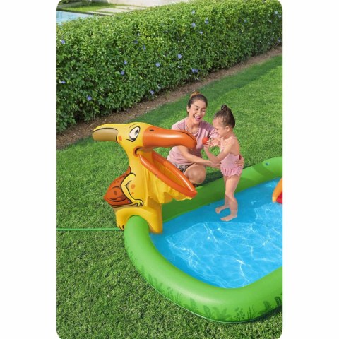 Plac zabaw dmuchany Jurassic 241 x 140 x 137 cm Bestway 53160 Plac zabaw dmuchany Jurassic 241 x 140 x 137 cm Bestway 53160