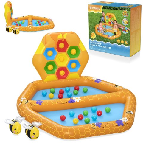 Plac zabaw dmuchany Pszczułki 127 x 119 x 61 cm Bestway 52639 Plac zabaw dmuchany Pszczułki 127 x 119 x 61 cm Bestway 52639