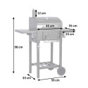 GRILL WĘGLOWY + ŻELIWNY RUSZT – IDEALNY NA SEZON GRILLOWY!