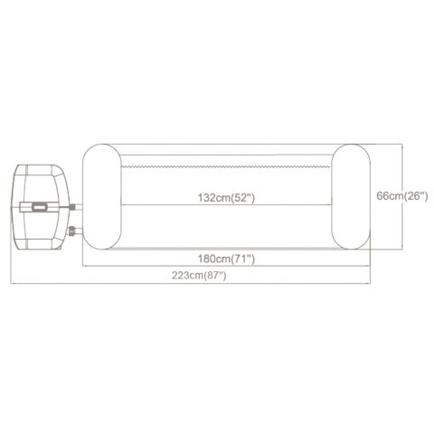 Dmuchane SPA Lay-Z Miami Blue 4 osobowe Bestway 6001C Dmuchane SPA Lay-Z Miami Blue 4 osobowe Bestway 6001C