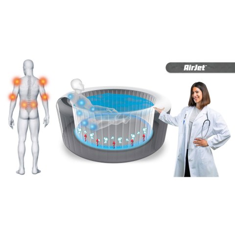 Dmuchane SPA Lay-Z Miami Blue 4 osobowe Bestway 6001C Dmuchane SPA Lay-Z Miami Blue 4 osobowe Bestway 6001C