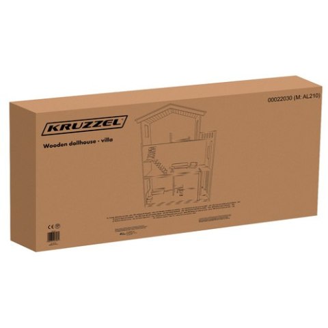 Domek dla lalek Kruzzel Duży Domek dla Lalek 114 cm 114 cm Domek dla lalek Kruzzel Duży Domek dla Lalek 114 cm 114 cm