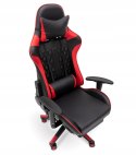 NOWOCZESNY FOTEL GAMINGOWY Z FUNKCJĄ MASAŻU - KOMFORT I STYL W JEDNYM!