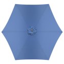PARASOL OGRODOWY 300CM SKŁADANY GRANATOWY
