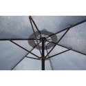 PARASOL OGRODOWY 300CM SKŁADANY GRANATOWY