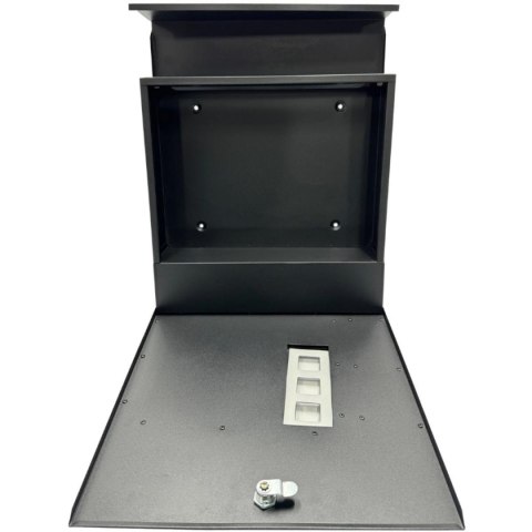 SKRZYNKA NA LISTY 37X37X10.5CM 1067544 SASKA GARDEN SKRZYNKA NA LISTY 37X37X10.5CM 1067544 SASKA GARDEN