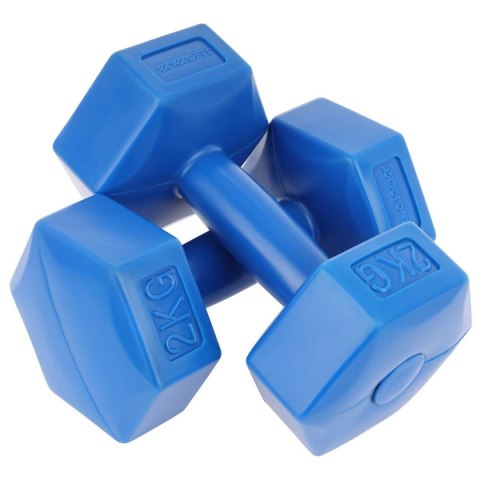 ZESTAW HANTLI KOMPOZYTOWYCH 2x2 KG ENERO FIT ZESTAW HANTLI KOMPOZYTOWYCH 2x2 KG ENERO FIT