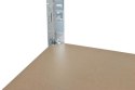 REGAŁ METALOWY MAGAZYNOWY MALATECC 150x75x30