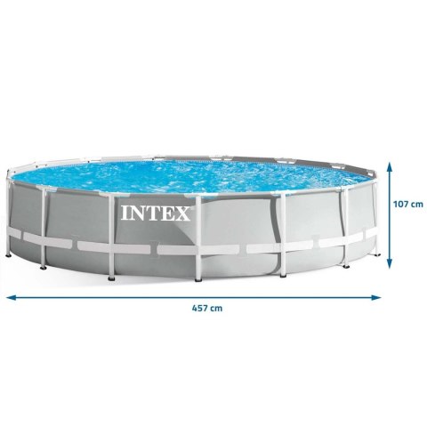 Basen ogrodowy stelażowy 457 x 107 cm 21w1 INTEX 26724 Basen ogrodowy stelażowy 457 x 107 cm 21w1 INTEX 26724