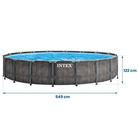 Basen ogrodowy stelażowy 549 x 122 cm 21w1 INTEX 26744 + hulajnoga GRATIS Basen ogrodowy stelażowy 549 x 122 cm 21w1 INTEX 26744 + hulajnoga GRATIS