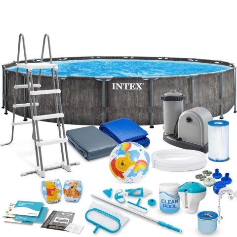 Basen ogrodowy stelażowy 549 x 122 cm 21w1 INTEX 26744 + hulajnoga GRATIS Basen ogrodowy stelażowy 549 x 122 cm 21w1 INTEX 26744 + hulajnoga GRATIS