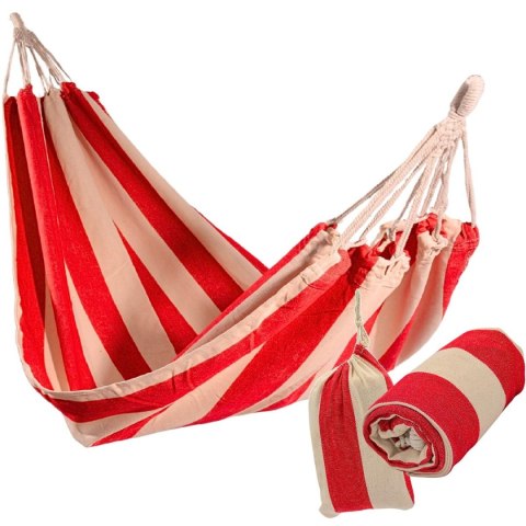 HAMAK OGRODOWY 1 OSOBOWY 200x100CM Z POKROWCEM 1064031 HAMAK OGRODOWY 1 OSOBOWY 200x100CM Z POKROWCEM 1064031