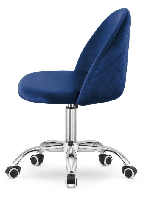 Krzesło obrotowe GLORIA OFFICE BLUE VELVET Krzesło obrotowe GLORIA OFFICE BLUE VELVET