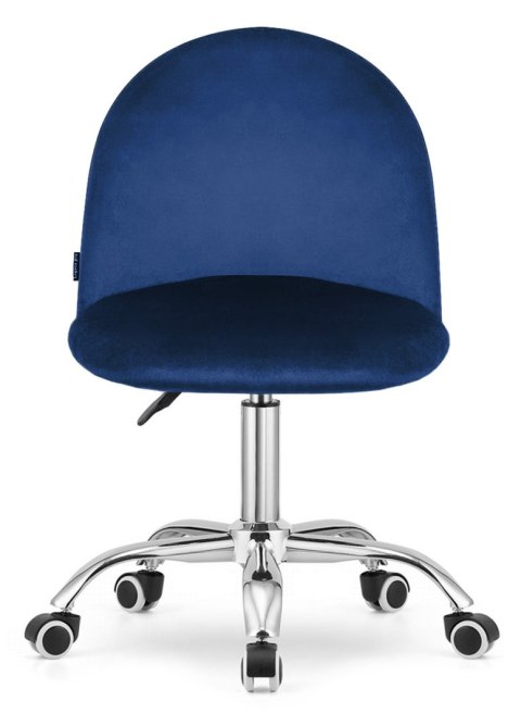 Krzesło obrotowe GLORIA OFFICE BLUE VELVET Krzesło obrotowe GLORIA OFFICE BLUE VELVET