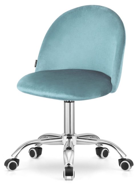 Krzesło obrotowe GLORIA OFFICE LIGHT BLUE VELVET Krzesło obrotowe GLORIA OFFICE LIGHT BLUE VELVET