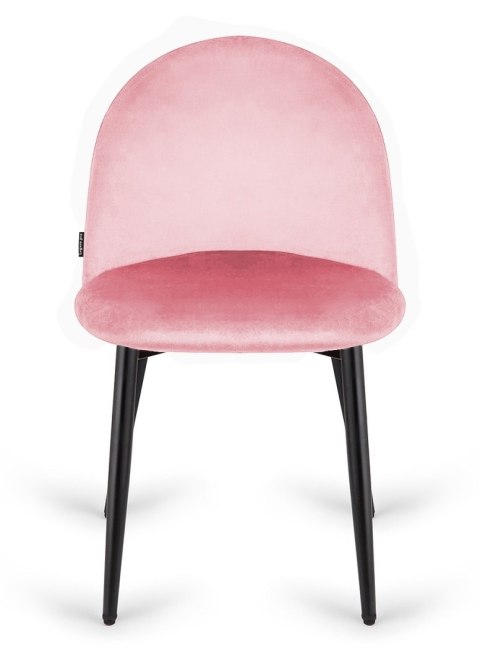 Krzesło tapicerowane GLORIA PINK VELVET Krzesło tapicerowane GLORIA PINK VELVET