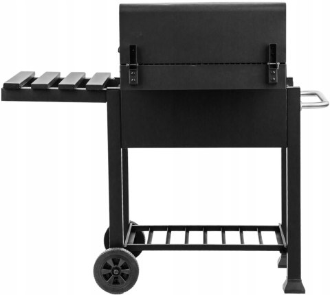 GRILL WĘGLOWY OGRODOWY DUŻY ŻELIWNY RUSZT Z POKRYWĄ POPIELNIK + TERMOMETR GRILL WĘGLOWY OGRODOWY DUŻY ŻELIWNY RUSZT Z POKRYWĄ POPIELNIK + TERMOMETR