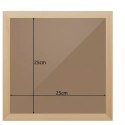 Ramka sosnowa 28,5x28,5cm Malatec 19919