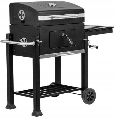 DUŻY GRILL WĘGLOWY Z ŻELIWNYM RUSZTEM I TERMOMETREM - IDEALNY NA ŚWIĘTA! DUŻY GRILL WĘGLOWY Z ŻELIWNYM RUSZTEM I TERMOMETREM - IDEALNY NA ŚWIĘTA!