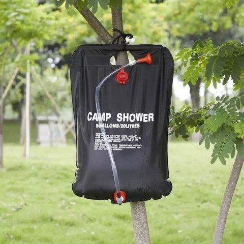 PRYSZNIC SOLARNY KEMPINGOWY TURYSTYCZNY 20L CAMP ACTIVE PRYSZNIC SOLARNY KEMPINGOWY TURYSTYCZNY 20L CAMP ACTIVE
