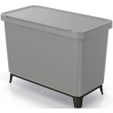 ŚMIETNIK KOSZE NA ŚMIECI SYSTEMA SORTIBOX 3W1 SMOOTH GRAY