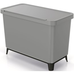 ŚMIETNIK KOSZE NA ŚMIECI SYSTEMA SORTIBOX 3W1 SMOOTH GRAY