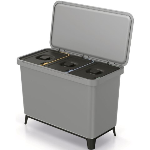 ŚMIETNIK KOSZE NA ŚMIECI SYSTEMA SORTIBOX 3W1 SMOOTH GRAY ŚMIETNIK KOSZE NA ŚMIECI SYSTEMA SORTIBOX 3W1 SMOOTH GRAY
