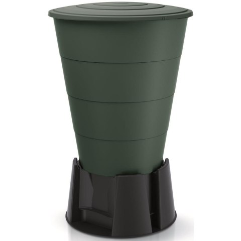 ZBIORNIK POJEMNIK NA WODĘ DESZCZÓWKĘ SMOOTH 210L ZIELONY LEŚNY ZBIORNIK POJEMNIK NA WODĘ DESZCZÓWKĘ SMOOTH 210L ZIELONY LEŚNY