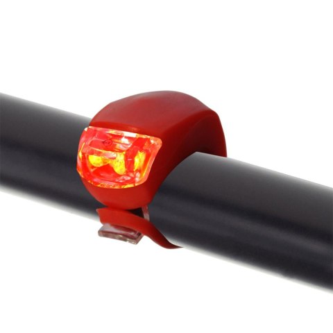 ZESTAW SILIKONOWYCH LAMP ROWEROWYCH LED PRZÓD I TYŁ DUNLOP ZESTAW SILIKONOWYCH LAMP ROWEROWYCH LED PRZÓD I TYŁ DUNLOP
