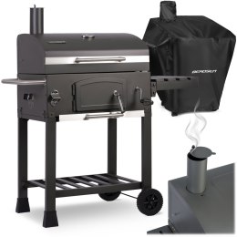 GRILL WĘGLOWY + ŻELIWNY RUSZT+ POKROWIEC – IDEALNY NA SEZON GRILLOWY!