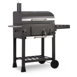 GRILL WĘGLOWY + ŻELIWNY RUSZT+ POKROWIEC – IDEALNY NA SEZON GRILLOWY!