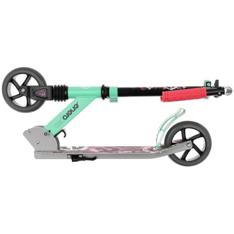 HULAJNOGA 145MM ENERO PRO KID RÓŻOWO ZIELONA HULAJNOGA 145MM ENERO PRO KID RÓŻOWO ZIELONA