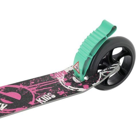 HULAJNOGA 145MM ENERO PRO KID RÓŻOWO ZIELONA HULAJNOGA 145MM ENERO PRO KID RÓŻOWO ZIELONA