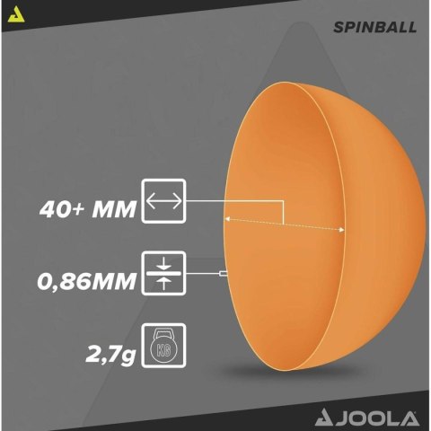 PIŁECZKI DO TENISA STOŁOWEGO JOOLA SPINBALL 12 SZT PIŁECZKI DO TENISA STOŁOWEGO JOOLA SPINBALL 12 SZT