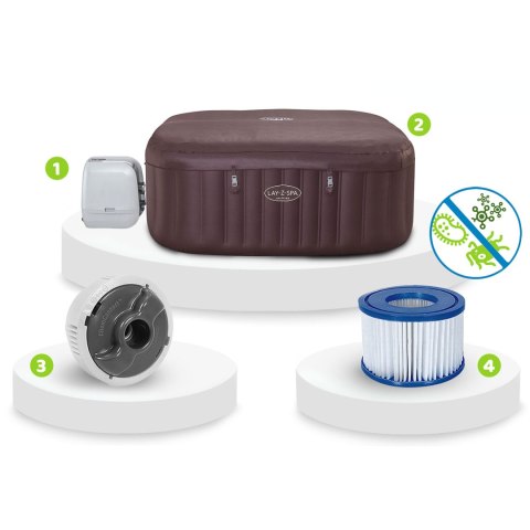 Dmuchane SPA Lay-Z Maldives Pro 7 osobowe Bestway 6001U Dmuchane SPA Lay-Z Maldives Pro 7 osobowe Bestway 6001U