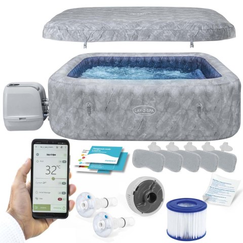 Dmuchane SPA Lay-Z San Francisco Pro 7 osobowe Bestway 6001Q Dmuchane SPA Lay-Z San Francisco Pro 7 osobowe Bestway 6001Q