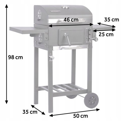 GRILL WĘGLOWY BERDSON + ŻELIWNY RUSZT - IDEALNY NA SEZON GRILLOWY! GRILL WĘGLOWY BERDSON + ŻELIWNY RUSZT - IDEALNY NA SEZON GRILLOWY!