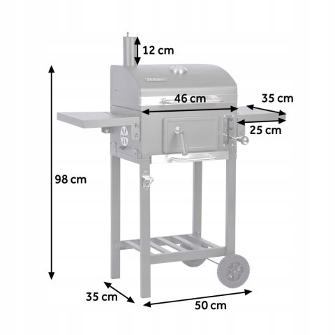 GRILL WĘGLOWY + ŻELIWNY RUSZT - IDEALNY NA SEZON GRILLOWY! GRILL WĘGLOWY + ŻELIWNY RUSZT - IDEALNY NA SEZON GRILLOWY!